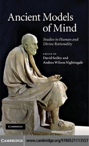 Front cover of Ancient Models of Mind by Andrea Wilson Nightingale