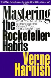 Front cover of Mastering the Rockefeller Habits by Verne Harnish
