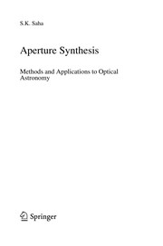 Front cover of Aperture synthesis by Swapan K. Saha