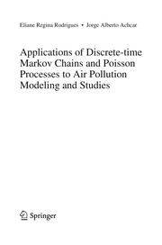 Front cover of Applications of Discrete-time Markov Chains and Poisson Processes to Air Pollution Modeling and Studies by Eliane Regina Rodrigues