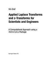 Front cover of Applied Laplace Transforms and z-Transforms for Scientists and Engineers by Urs Graf