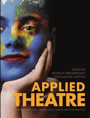 Cover of Applied theatre by Monica Prendergast