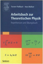 Cover of Arbeitsbuch zur theoretischen Physik by Torsten Fliessbach