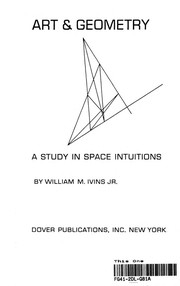 Front cover of Art & geometry by William Mills Ivins, Jr.