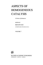 Front cover of Aspects of Homogeneous Catalysis by Renato Ugo
