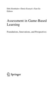 Cover of Assessment in Game-Based Learning by Dirk Ifenthaler