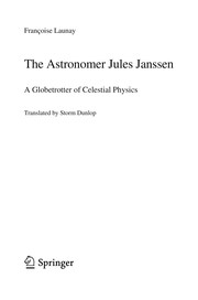 Front cover of The astronomer Jules Janssen by Françoise Launay