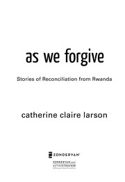 Cover of As we forgive by Catherine Claire Larson