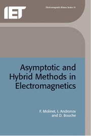 Front cover of Asymptotic and hybrid methods in electromagnetics by I. V. Andronov