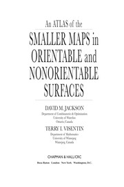 Front cover of An atlas of the smaller maps in orientable and nonorientable surfaces by D. M. Jackson