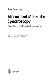 Cover of Atomic and Molecular Spectroscopy by Sune Svanberg