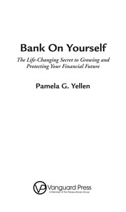 Front cover of Bank on yourself by Pamela G. Yellen