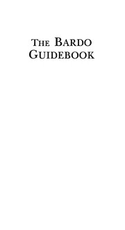 Cover of The bardo guidebook by Chökyi Nyima