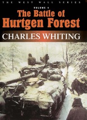 Cover of The battle of Hurtgen Forest by Charles Whiting