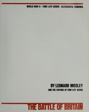 Front cover of The Battle of Britain (Time-Life's World War II, Vol. 3) by Leonard Mosley