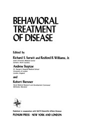 Front cover of Behavioral Treatment of Disease by Richard S. Surwit