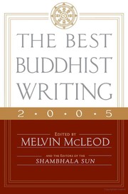 Cover of The best Buddhist writing 2005 by Melvin McLeod