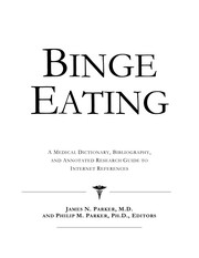 Cover of Binge eating by James N. Parker