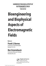 Front cover of Handbook of biological effects of electromagnetic fields by Frank S. Barnes