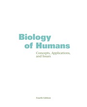 Front cover of Biology of humans by Judith Goodenough