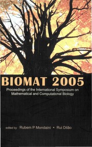 Front cover of BIOMAT 2005 by International Symposium on Mathematical and Computational Biology