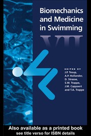 Front cover of Biomechanics and medicine in swimming VII by J. Troup