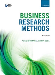 Front cover of Business Research Methods by Alan Bryman