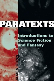 Front cover of Paratexts: Introductions to Science Fiction and Fantasy by James Gunn