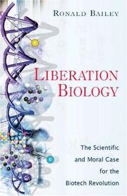 Cover of Liberation Biology by Ronald Bailey