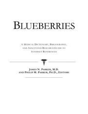 Cover of Blueberries by James N. Parker