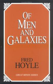Front cover of Of Men And Galaxies (Great Minds) by Fred Hoyle