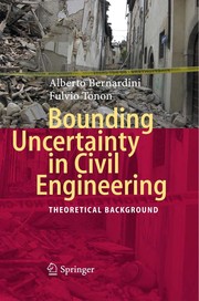 Cover of Bounding uncertainty in civil engineering by Alberto Bernardini