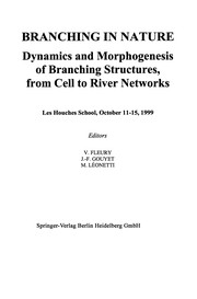 Cover of Branching in nature by Vincent Fleury