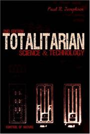Cover of Totalitarian science and technology by Paul R. Josephson