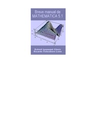 Front cover of Breve manual de MATHEMATICA 5.1 by Robert Ipanaqué Chero