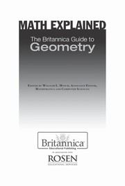 Front cover of The Britannica guide to geometry by William L. Hosch