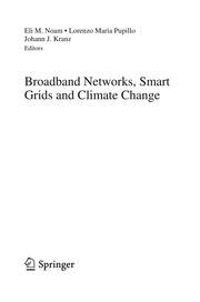 Front cover of Broadband Networks, Smart Grids and Climate Change by Eli M. Noam