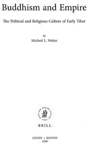 Cover of Buddhism and empire by Michael L. Walter