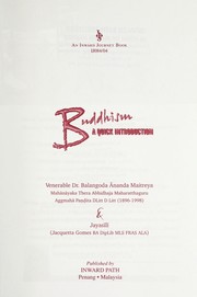 Cover of Buddhism by Aggmaha Pandita
