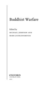 Cover of Buddhist warfare by Michael K. Jerryson
