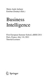 Cover of Business Intelligence by Marie-Aude Aufaure