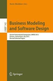 Front cover of Business Modeling and Software Design by Boris Shishkov