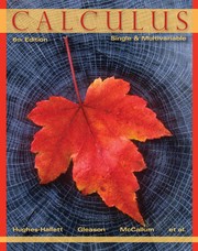 Front cover of Calculus by Deborah Hughes-Hallett