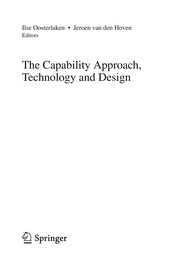Cover of The Capability Approach, Technology and Design by Ilse Oosterlaken