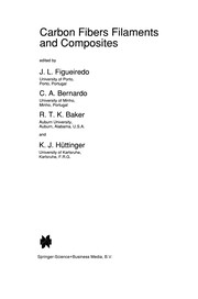 Front cover of Carbon Fibers Filaments and Composites by J. L. Figueiredo