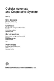 Front cover of Cellular Automata and Cooperative Systems by Nino Boccara