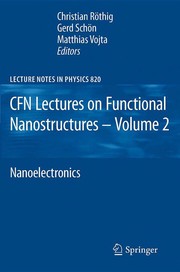 Cover of CFN Lectures on Functional Nanostructures - Volume 2 by Matthias Vojta