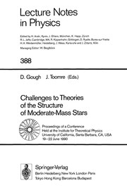 Cover of Challenges to theories of the structure of moderate-mass stars by D. O. Gough