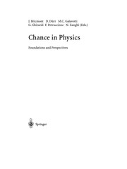 Cover of Chance in Physics by Jean Bricmont