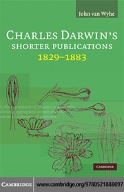 Front cover of Charles Darwin's shorter publications, 1829-1883 by Charles Darwin
